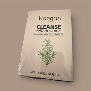 Lot of 2 HOEGOA Rosemary Amino Acid Shampoo NEW SEALED 3.38 oz.